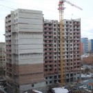 Строительство секций А,Б март 2017 года